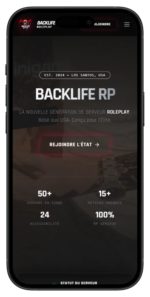 BackLife Rôleplay Mobile