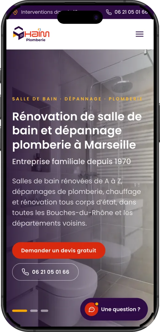 Haim Plomberie Mobile